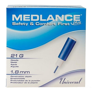 HTL Strefa Medlance Plus Lancets - Medlance Safety Lancet, 21G, 1.8 mm - 7244