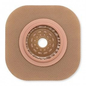 Hollister New Image Flat CeraPlus Skin Barrier - New Image CeraPlus Skin Barrier without Tape Border, Flat, 2.25" (57 mm) Flange, Cut-to-Fit Opening up to 1.75" (44 mm) - 15103