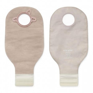 Hollister New Image 2-Piece Drainable Pouches with Lock 'n Roll - New Image Two Piece Drainable Pouch, Lock 'n Roll Closure, Transparent, 1.75" Flange - 18132