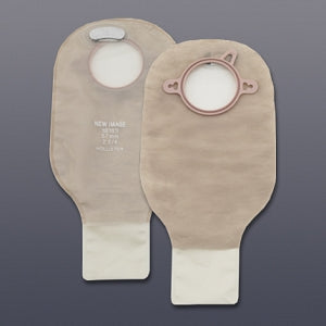 New Image 2-Piece Drainable Ostomy Pouches - 2-Piece Transparent Drainable Ostomy Pouch with Filter, 12" Long, 1-3/4" Flange Opening - 18162