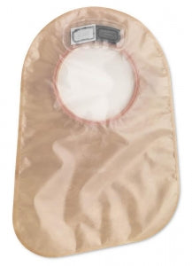 Hollister New Image Two Piece Closed Pouch, Transparent - New Image 2 Piece Closed Pouch, 1-3/4" Flange, 9" Long, Transparent - 18362