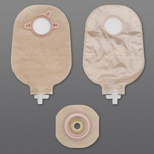 Hollis New Image 2PC Urostomy Pouches - 2-Piece Urostomy Pouch, Ultra Clear, 2.25" Flange, 9" Length - 18423