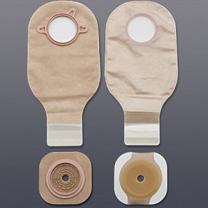 Hollister New Image 2-Piece Drainable Ostomy Kits - New Image Nonsterile Drainable 2-Piece Urostomy Kit, Cut-to-Fit, 12" L, 1.75" Flange - 19002