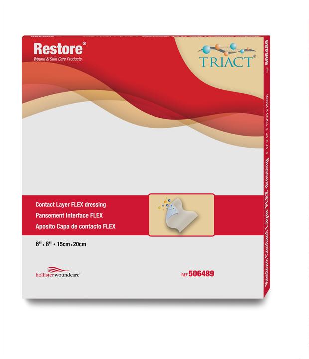 TRIACT Restore Contact Layer Flex Dressings by Hollister