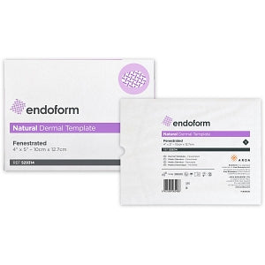 Aroa Biosurgery Endoform Dermal Template - Endoform Fenestrated Dermal Template, 4" x 5" - 529314