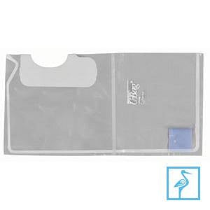 Briggs U-Bag Newborn Urine Collection Bag with Porous Adhesive - Newborn Porous Cloth Sterile U-bag Urine Bag with Micro-Adhesive - 7535