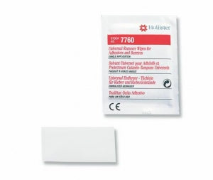 Hollister Universal Remover Wipes for Adhesives and Barriers - DBF-SEE HTP7760BX, REMOVER, ADHESIVE, WIPE - 7760