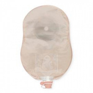 Hollister Urostomy Pouches with Flat Barriers - 9" Transparent Urostomy Pouch with Up to 2-1/2" Cut-to-Fit Opening - 84690