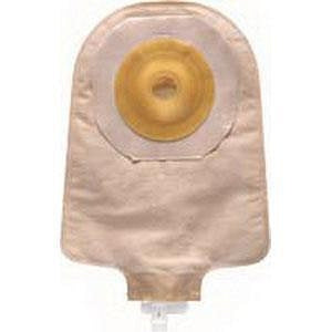 Hollister Premier Pre-Sized Convex Flextend Pouch - Premier 1-Piece Drainable Urostomy Pouch, Beige, Pre-Size 5/8" - 8491