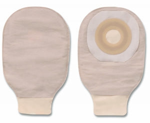 Hollister Premier Mini Drainable Pre-sized Flextend - Premier 1-Piece Drainable Ostomy Mini Pouch, Beige, Pre-Size 44 mm, 9" Length - 8649