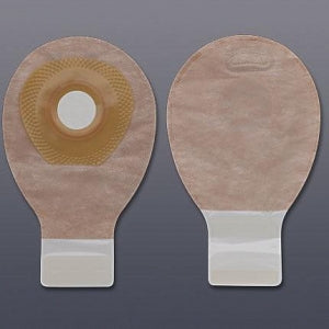 Hollister Premier Drainable Pouch with Presized Flextend Skin Barrier - Premier Drainable Mini Ostomy Pouch, 1" Stoma - 88725