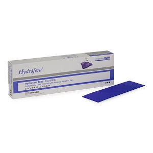 Hydrofera Hydrofera Blue Classic Foam Dressings - Hydrofera Blue Classic Foam Dressing with Moisture-Retentive Film, 2-1/4" x 8" - HBRF2258