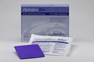 Hydrofera Hydrofera Blue Classic Foam Dressings - 2-1/2" Diameter Hydrofera Blue Classic Foam Dressing with Moisture-Retentive Film - HBRF2650