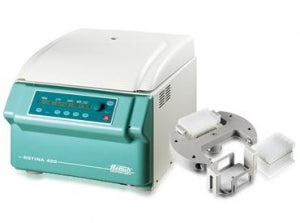 Hettich Rotina 420 Benchtop Centrifuge Packages - Rotina 420 Plate Package with Centrifuge, Horizontal Rotor, 4 Buckets, 90D, Microtiter, 16/Pack - 420PLATE