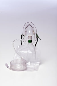 Teleflex Medical Non-Rebreather Oxygen Masks - Non-Rebreather Oxygen Mask, Adult, with Safety Vent - 1059