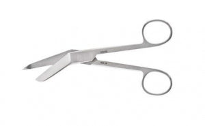 Teleflex Medical Lister Bandage Scissors - Lister Angled Bandage Scissors, 7.5" - 142420