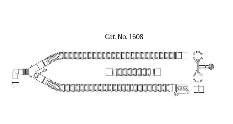 Adult Ventilator Circuits,   (Non-Heated) by Teleflex