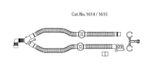 Adult Ventilator Circuits,   (Non-Heated) by Teleflex