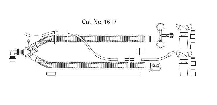 Adult Ventilator Circuits,   (Non-Heated) by Teleflex