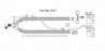 Teleflex Medical Adult Ventilator Circuits (Non-Heated) - Ventilator Circuit with Pressure Lines and Water Trap, 72" - 1617