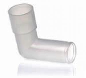 Teleflex Medical Elbow Adapters - Elbow Connector Adapter, 22 mm Inner Dia. x 22 mm Outer Dia. - 1641