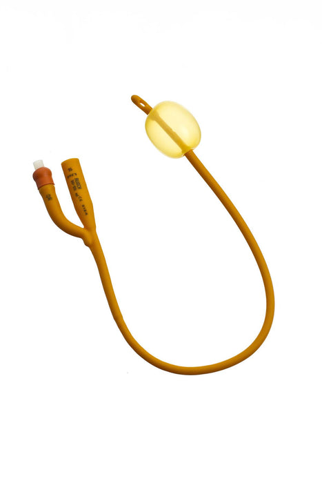 Gold 2-Way Silicone Foley Catheter