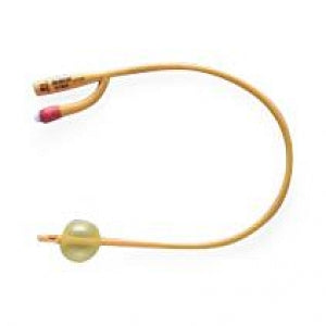 Teleflex Medical Gold 2-Way Silicone Foley Catheter - 2-Way Silicone Foley Catheter, Gold, 26 Fr - 180705260