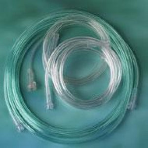 Teleflex Medical Green-Tinted Oxygen Tubings - TUBING, OXYGEN TINTED GREEN 25FT - 1981