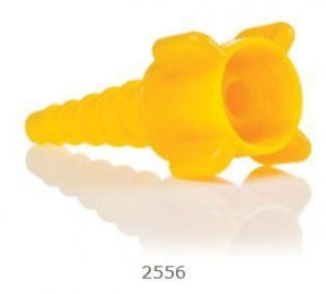 Teleflex Medical Nipple and Nut Adapters - Christmas Tree Adapter, Yellow - 2556