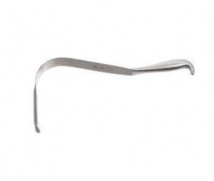 Teleflex Medical Wylie Renal Vein Retractors - Wylie Deep Retractor, 4.5" - 341797