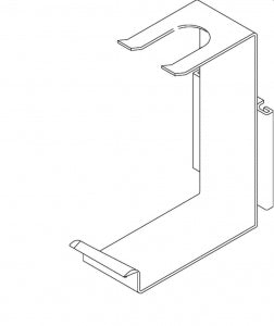 Teleflex Medical Conchatherm Bracket Assembly - Conchatherm Bracket Reservoir - 386-81