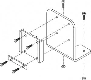 Teleflex Medical Conchatherm Bracket Assembly - Conchatherm III NPB 840 Bracket - 386-82