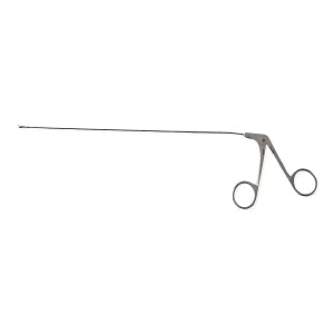 Teleflex Medical Feder-Ossoff Micro Laryngeal Straight Scissors - Feder-Ossoff Micro Laryngeal Scissors, Blunt, Horizontal, Curved Left, 9" - 506804