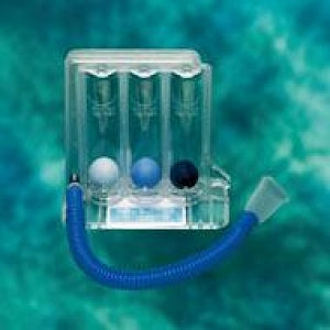 Teleflex Medical Triflo Inspiratory Exerciser - Triflo II Deep Breathe Spirometer - 8884717301