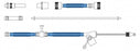 Teleflex Medical Heated Wire Circuits - Single-Heated Circuit with Column, Neonatal - 780-01KIT