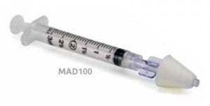 Teleflex Medical Nasal Intranasal Mucosal Atomizers - LMA MAD Nasal Intranasal Mucosal Atomizer with 3 mL Syringe - MAD100