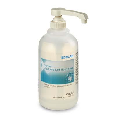 Endure Clear and Soft Hand Soap by Ecolab / Microtek