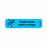 Label Paper Permanent Mantengalo En La 1 9/16" X 3/8" Light Blue 500 Per Roll, 2 Rolls Per Box