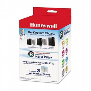 Honeywell HRF-R3 Allergen Remover Replacement HEPA Filter - Allergen Remover Replacement HEPA Filters - HRFR3