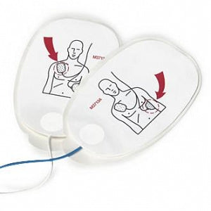 Philips Disposable Multifunction Adult and Child Electrode Pad - Multifunction Adult Electrode Pad, 48" - 989803107781