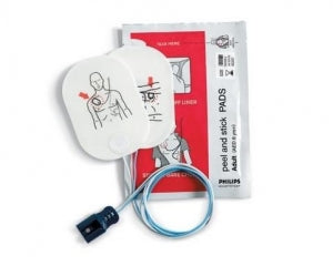 Philips HeartStart FR2 AED Defibrillator Pads - Heartstart FR2 Adult Defibrillation Pad - 989803158211