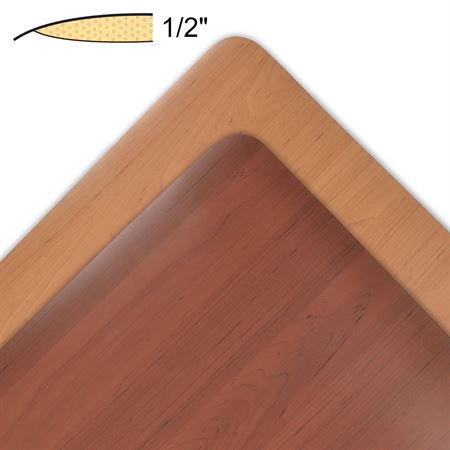 Sof-Tyle Woodgrain Mat 0.5" Thick 2' x 3' - Cherry