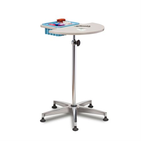 Half Round Stationary ClintonClean Phlebotomy Stand