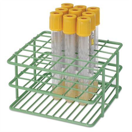 Half-Size Epoxy Wire Rack for 10mm-13mm Tubes Half-Size Epoxy Rack for 10mm-13mm Tubes