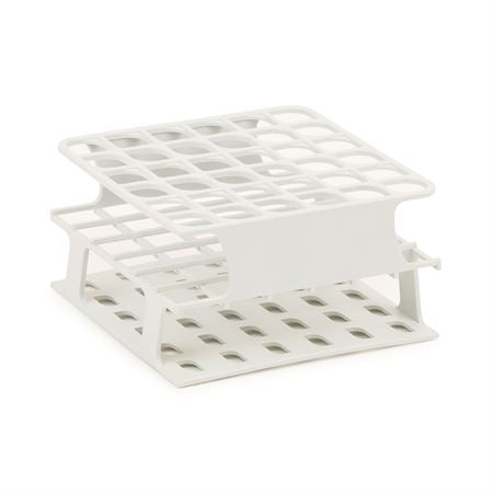 Half-Size Freezer Rack For 16mm Tubes - Holds 36 - 5"L x 5"W x 2.75"H