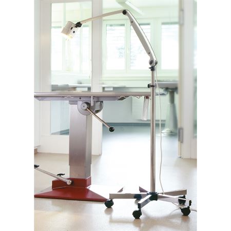 Halux 50 Floor Stand Light Gooseneck Arm Light