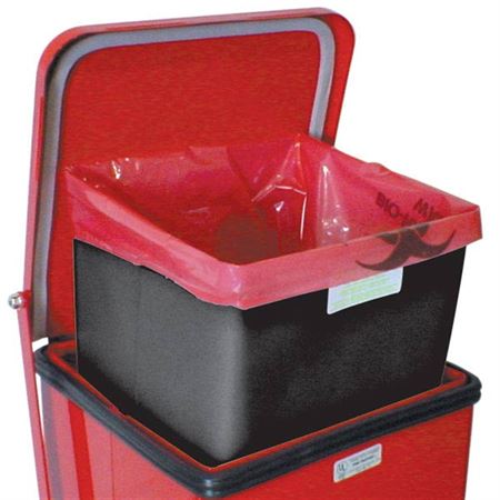 Hard Plastic Liner for 7-Gallon Square Step-On Cans Hard Plastic Liner for Square 7-Gallon Step-On Can