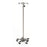 Heavy Base Stainless Steel IV Pole 4-Hook Top