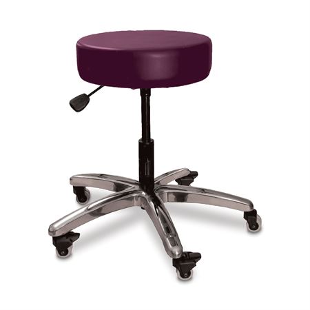 Heavy Duty Physician Stool Height Adjustable, Heavy Duty Physician Stool - 28"W x 28"D x 17"-22"H