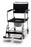 Graham-Field Inc Lumex Drop Arm Versamode - Transport Chair Commode with Locking Casters - 6810A-CLA